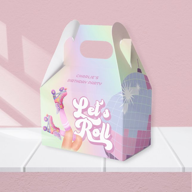 Ballotins Fun Roll Fun Retro Roller Skating Girls Anniversai (Créateur téléchargé)