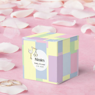 Ballotins Funky Rétro Cubisme Cigogne Livraison Baby Shower