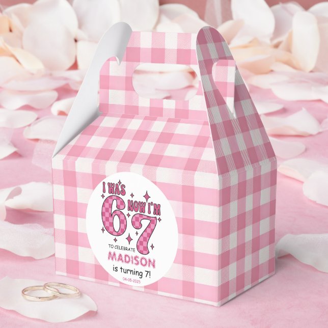 Ballotins Funny 7th Birthday | “I Was 6, Now 7” Party (Mariage)