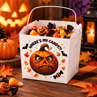 Ballotins Funny Halloween Favor Box