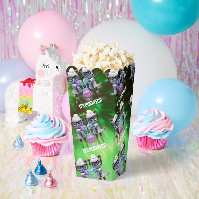 Ballotins Funny Mad Chat Scientists Purrfect Anniversaire (Fête)