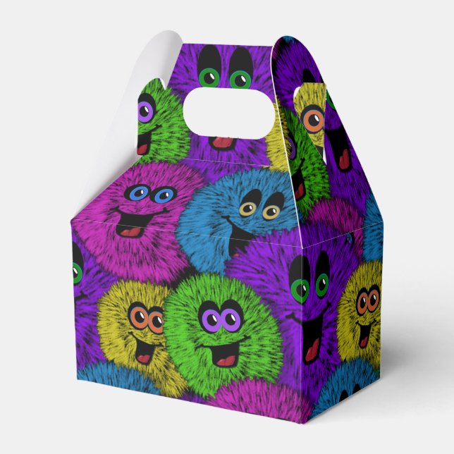 Ballotins Fuzzles conviviaux Créatures mignonnes Ballotin Ga (Verso)