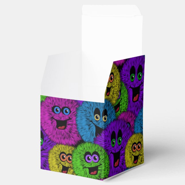 Ballotins Fuzzles conviviaux Cute Creatures Cube Ballotin (Ouvert)