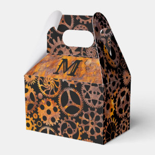 Ballotins Gable monogramme à vapeur coloré