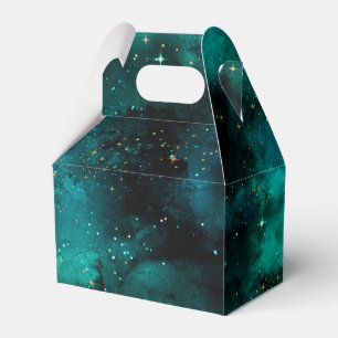 Ballotins Galaxie turquoise série Design 1 Sac fourre-tout