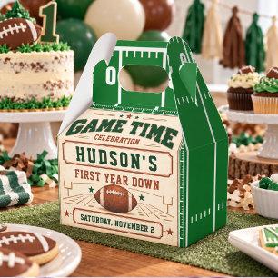 Ballotins Garçon 1er anniversaire Football Vert Vintage Prem