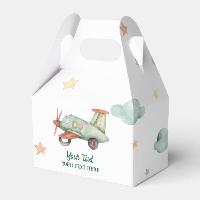 Ballotins Garçons Cool Avion Coloré Fête d'anniversaire  (Verso)