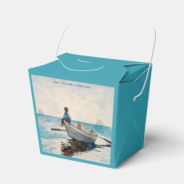 Ballotins Garçons dans un dory (1880) de Winslow Homer (Boys In A Dory (1880) By Winslow Homer)