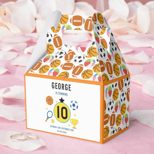 Ballotins Garçons Sports modernes fête d'anniversaire | Thèm (Mariage)