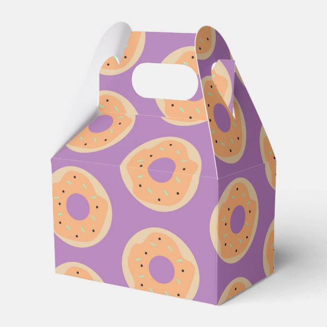 Ballotins Gâteau d'anniversaire violet Halloween Donut (Verso)
