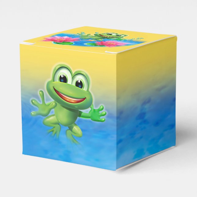 Ballotins Gâteau de fête d'anniversaire de la Grenouille à f (Verso)