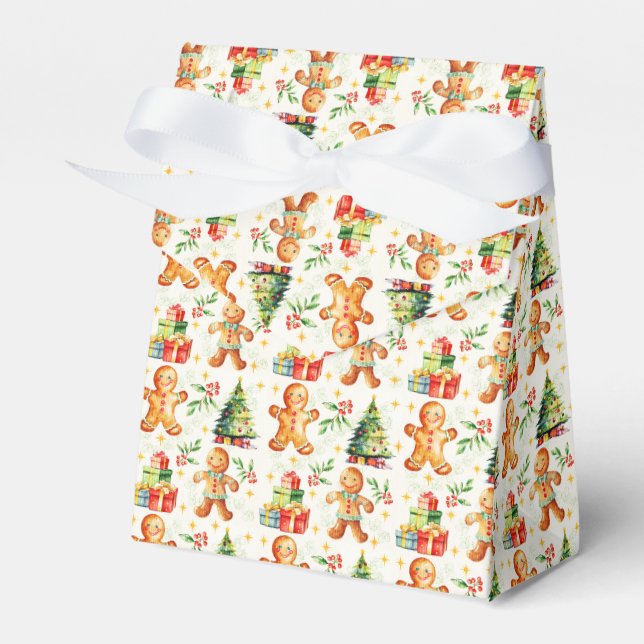 Ballotins Gâteau de Noël au gingembre festif  (Verso)