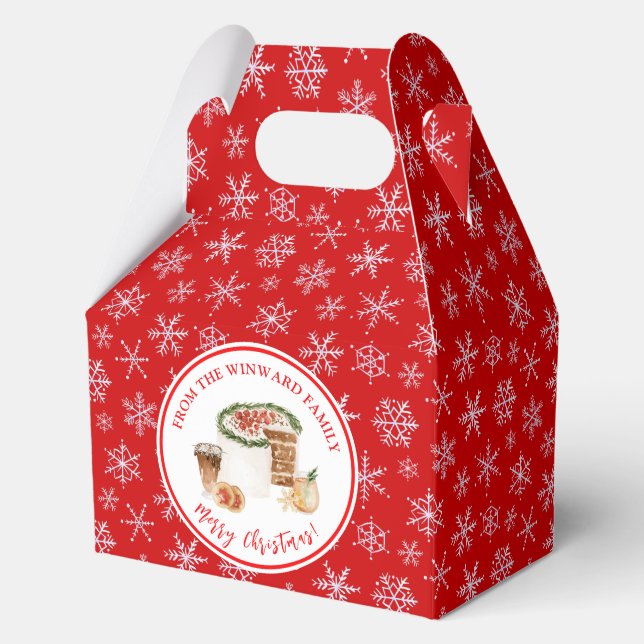 Ballotins Gâteau de Noël de Fêtes de Fin d'Année (Recto)