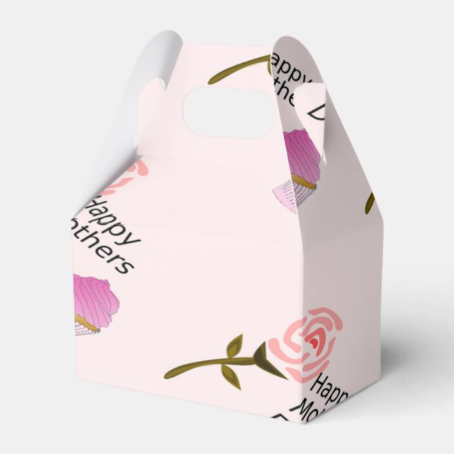 Ballotins Gâteau de tasse mère rose (Verso)