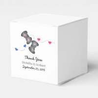 Geeky Gamers Mariage Faveur Boîtes Rose Bleu