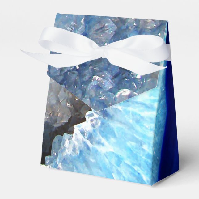 Ballotins Géode cristal bleu tombé (Verso)