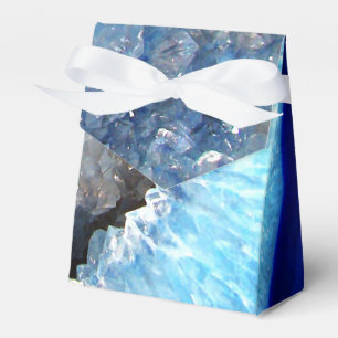 Ballotins Géode de cristal bleu noir