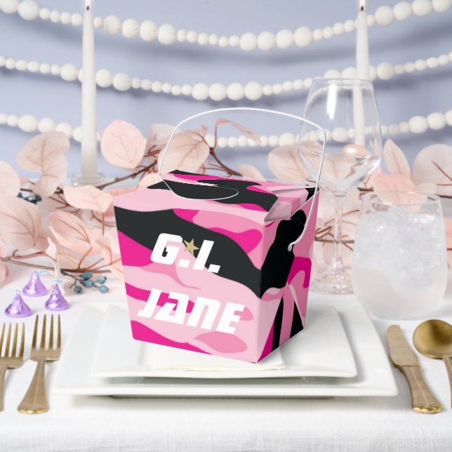 Ballotins GI JANE Militaire Camouflage Douche Sprinkle Party (Mariage)