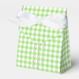 Ballotins Gingham Classique Vert Printemps