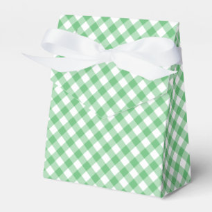 Ballotins Gingham Rétro Été Vert
