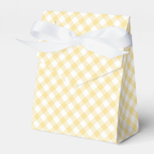Ballotins Gingham Rétro Jaune Canari