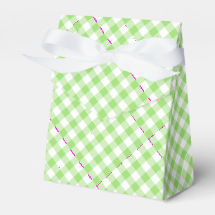 Ballotins Gingham Rétro Vert Printemps