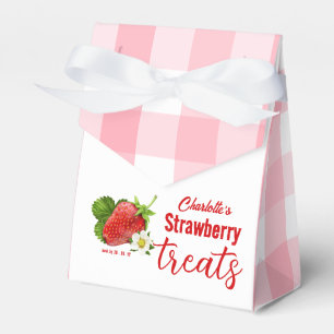 Ballotins Gingham Rose Fraise