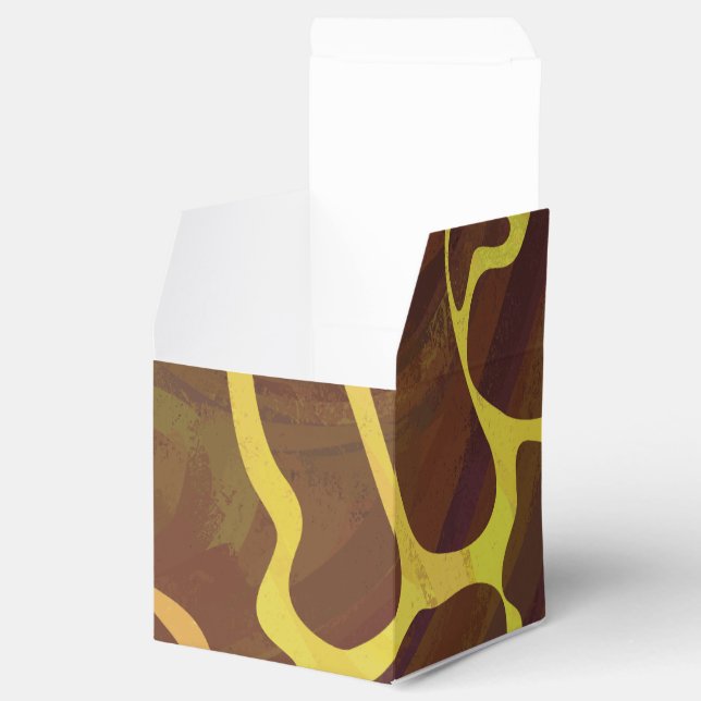 Ballotins Giraffe Brown et jaune (Ouvert)