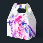 Ballotins Giraffe Wedding Cake Favour Box Zoo Animal<br><div class="desc">Giraffe Watercolour painting Wedding Cake Favour Boxes,  Fully Customizable. Designed from one of my watercolour paintings.</div>