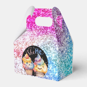 Ballotins Glace Cream Genre RevezParty Invitation