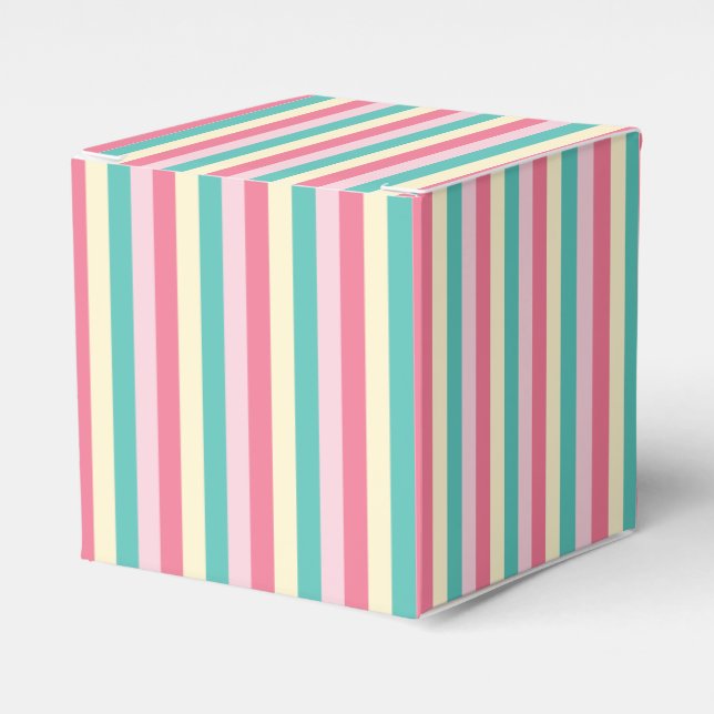 Ballotins Glaces rayées pastel pour une fête glacée (Verso)