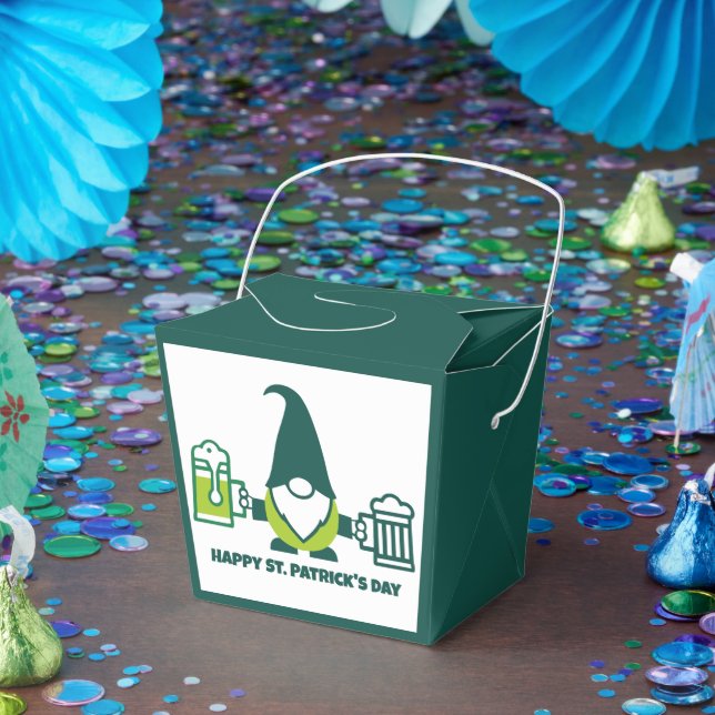 Ballotins Gnome de la Saint-Patrick avec chope de bière (Fête)