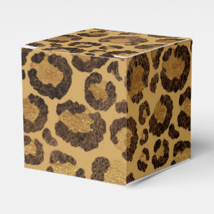 Ballotins Gold Foil Cheetah Motif Jungle fête d'anniversaire
