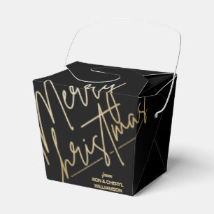 Ballotins Gold Joyeux Noël Noir