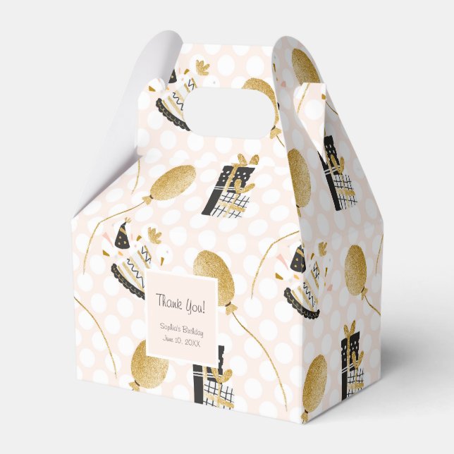 Ballotins Gold Parties scintillant Party Balloons Enfant Ann (Verso)