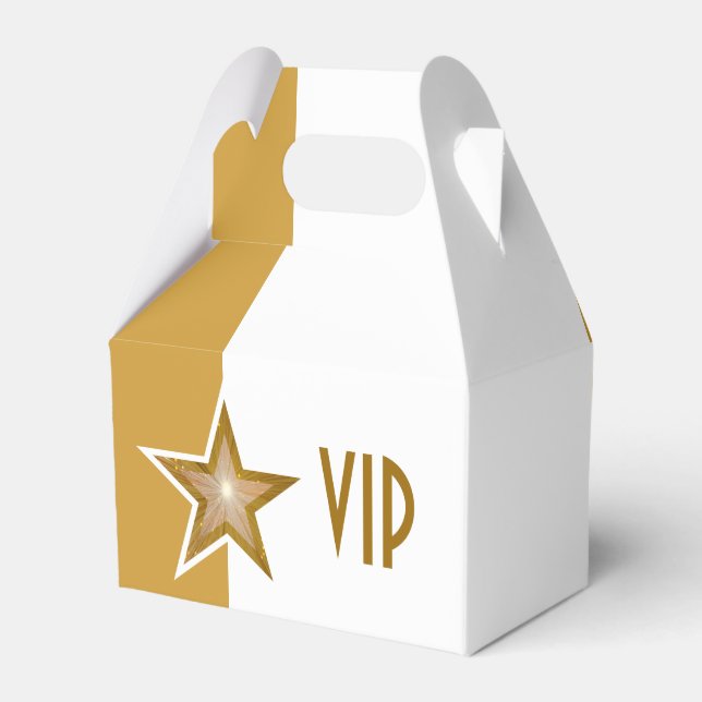 Ballotins Gold Star VIP or blanc vertical (Verso)
