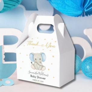 Ballotins Gold Stars Elephant Baby shower Ballotin