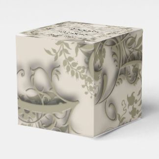 Ballotins Golden Filigree Vintage Ballotin de mariage