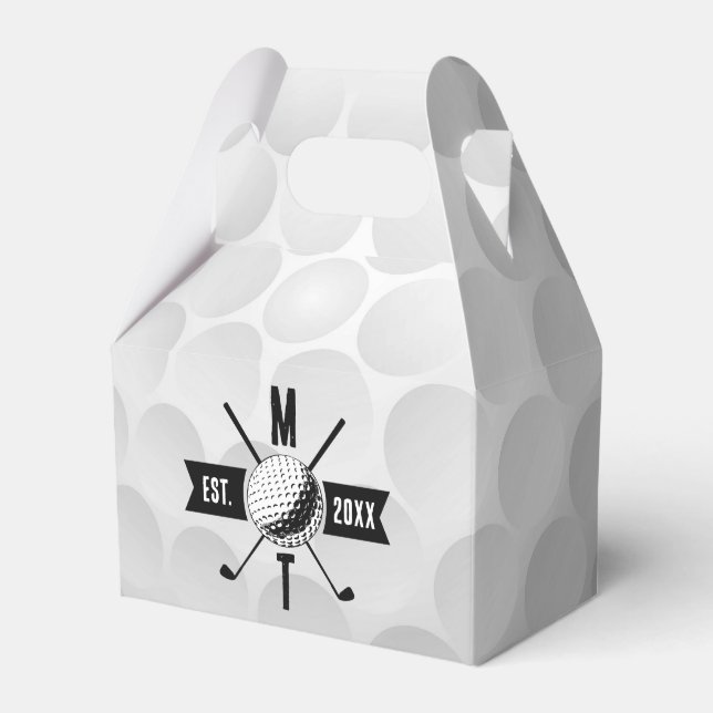 Ballotins Golf Ball Texture & Club Premier Monogramme (Verso)