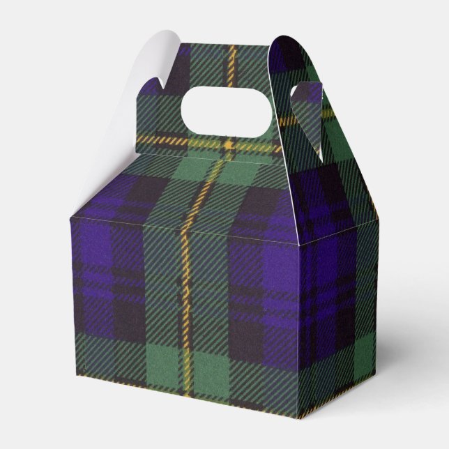 Ballotins Gordon clan Plaid Scottish tartan (Verso)