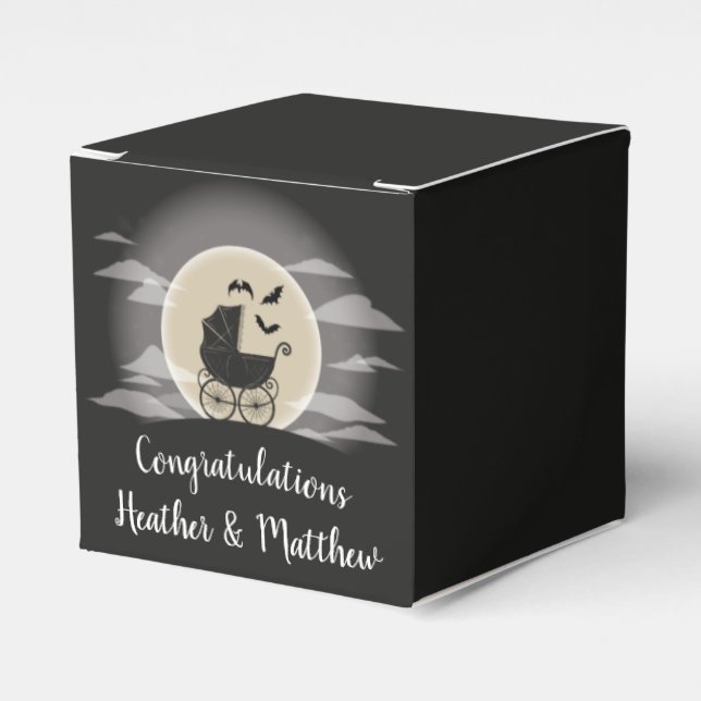 Ballotins Gothic Baby Shower Halloween (Verso)