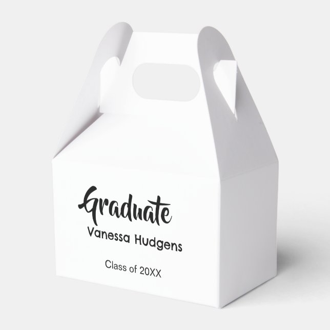 Ballotins Graduate congratulations name date year class univ (Verso)
