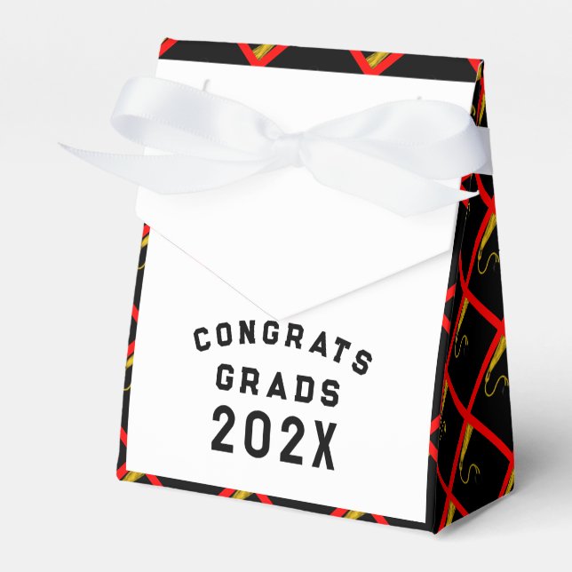 Ballotins Graduation 2025 Rouge (Verso)
