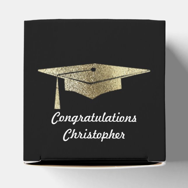 Ballotins Graduation Gold Casquette Grad Party Invité (Haut)