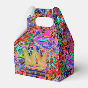 Ballotins Graffiti de rue avec couronne