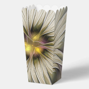 Ballotins Grande Fleur d'ivoire, Abstrait Art Fractal Modern