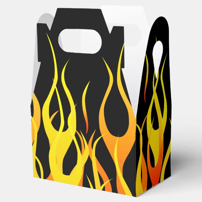 Ballotins Graphique Flames Hot Racing (Ouvert)