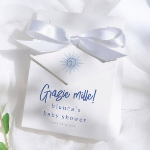 Ballotins Grazie Mille! Italian Summer Blue Boy Baby Shower