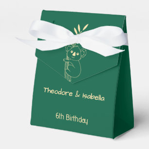 Ballotins Green Australian Animaux Twins 6e anniversaire