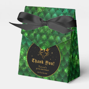 Ballotins Green Dragon Scales Or Anniversaire Merci